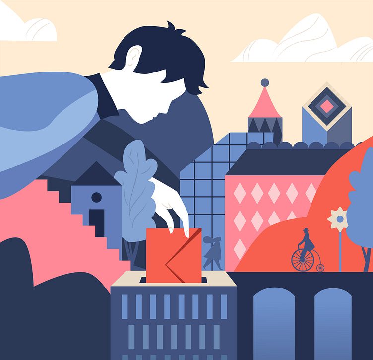 Resume Illustration by Dasha October on Dribble