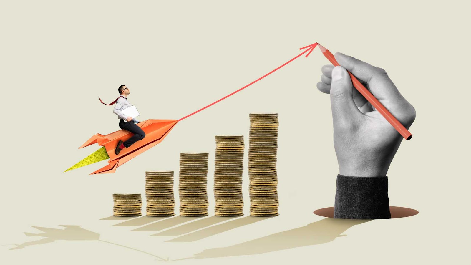 An entrepreneur with a winning mindset