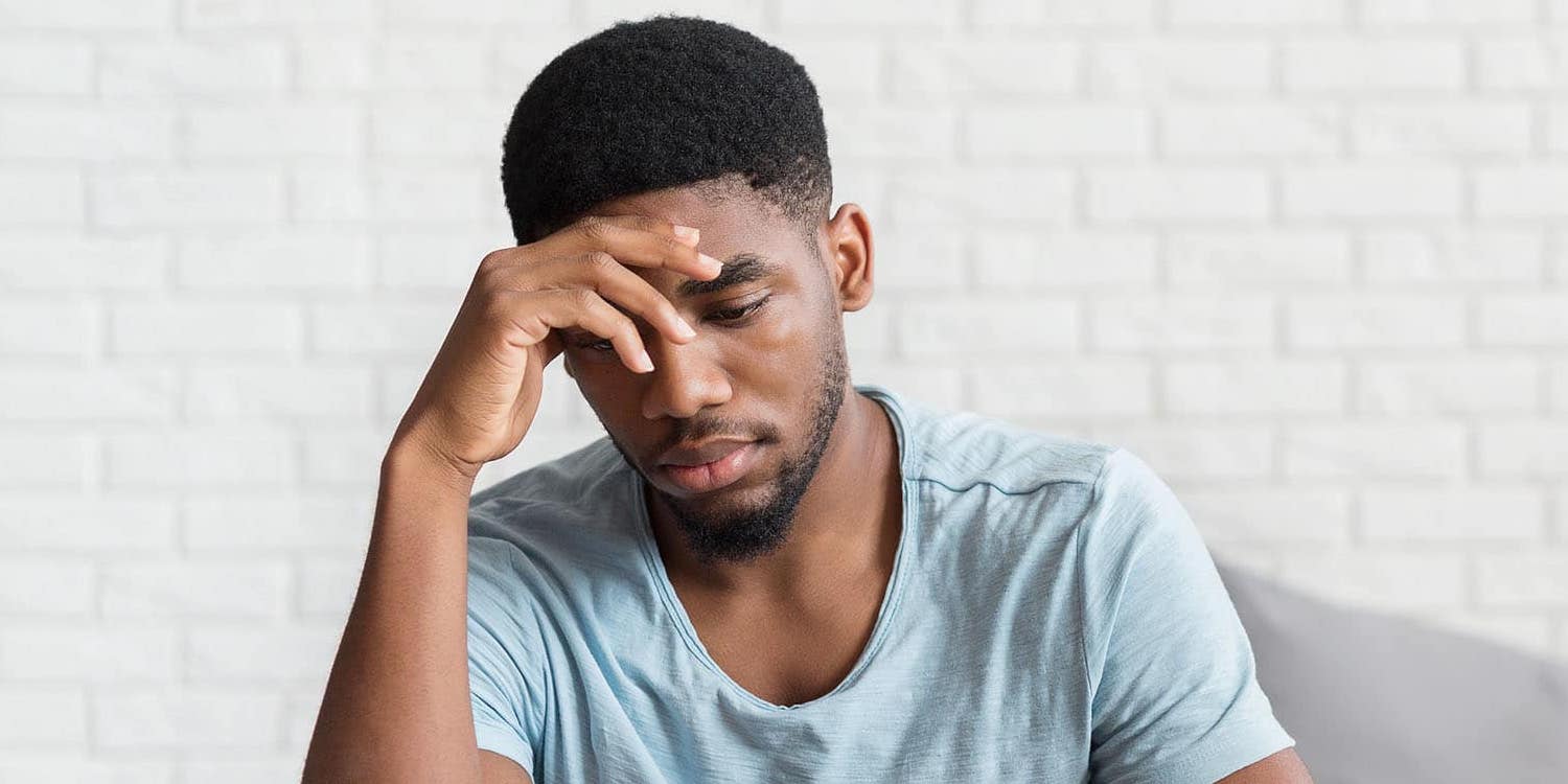 A man looking bothered - online loan apps in Nigeria