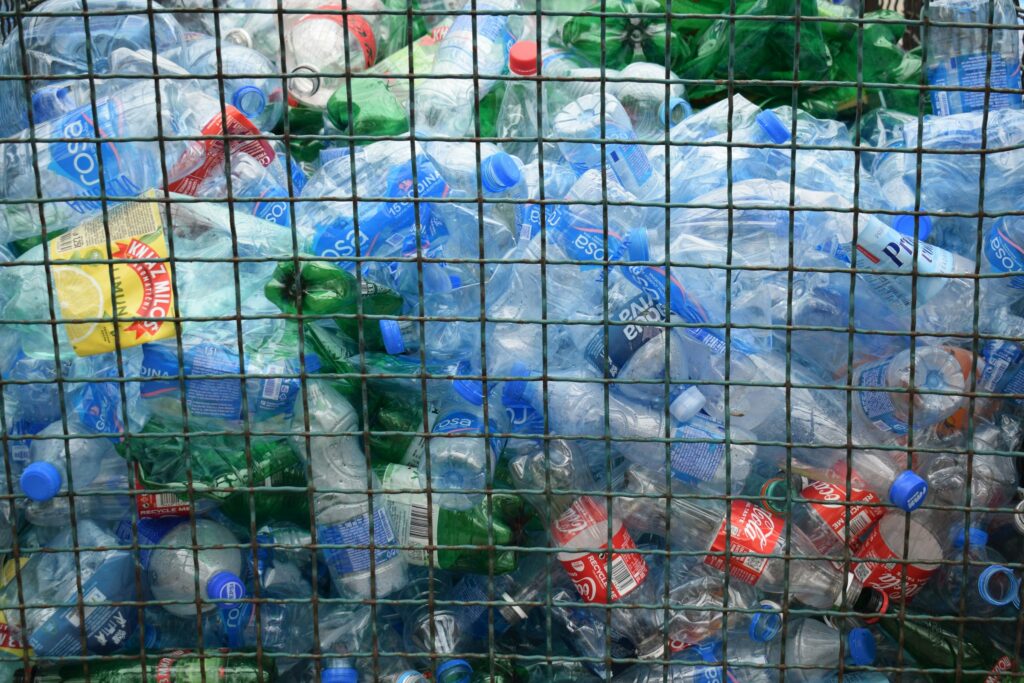 A pile of plastic  waste bottles - Plastic Recycling in Nigeria 
