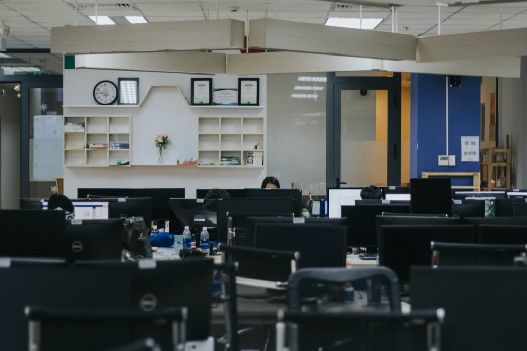 An office - tech startups in Lagos