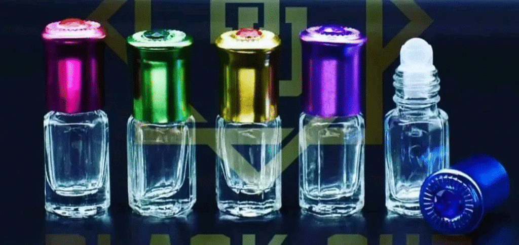 nigerian oil perfumes on display