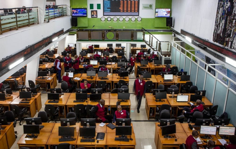 Trading floor of NGX